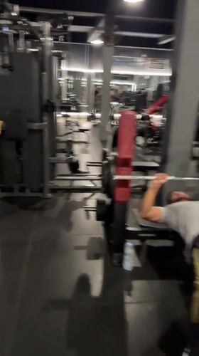 Gym workout session captured in Kediri, Indonesia