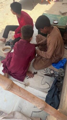 Morning street life documented across Multan, Pakistan