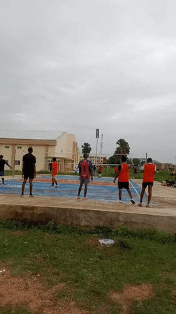 A busy afternoon across the University of Jos campus