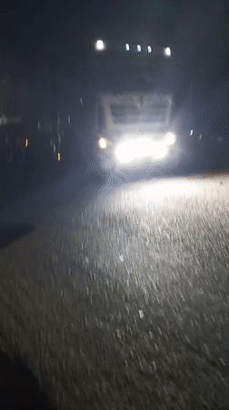 Nighttime street life documented in Lokoja, Nigeria