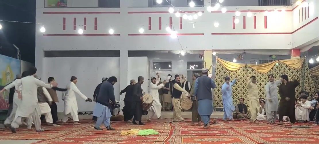 Traditional Pakistani dance celebrations captured across multiple Quetta venues
