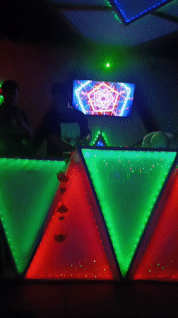 DJs perform at crowded nightclub in Juan Griego