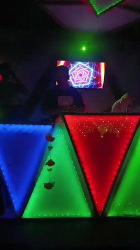 DJs perform at crowded nightclub in Juan Griego