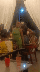 Evening social gathering draws crowd in Ube, Nigeria
