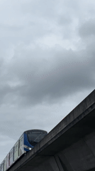 SkyTrain with Bubly Pop advertisement observed in Richmond