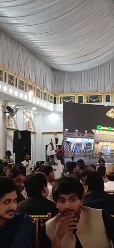Traditional performer entertains crowd at Quetta cultural gathering