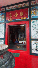 Chinese temple complex documented on Ko Samui, Thailand