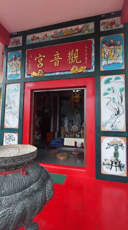 Chinese temple complex documented on Ko Samui, Thailand