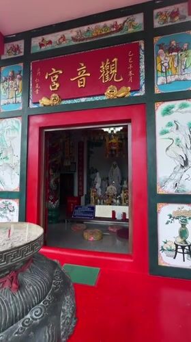 Chinese temple complex documented on Ko Samui, Thailand
