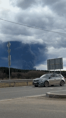 Large dark smoke plume observed near Kosoturikha, Russia