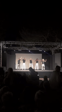Outdoor dance and theater night in Isola delle Femmine