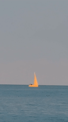 Sunset hour on the Varna Black Sea coast