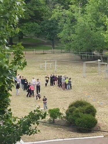 Children play outdoors, flowers bloom indoors in Kryvyi Rih