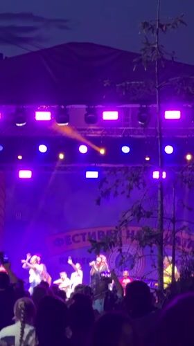 Festival of Sprat draws evening crowds in Kranevo, Bulgaria