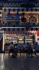 Evening walk through historic Antalya's illuminated streets and markets