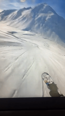 Man takes selfies in Asenovgrad; snowboarding footage also recorded