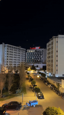 Text message exchange captured in Tangier Morocco