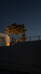 Evening hotel scenes captured in Noto, Italy