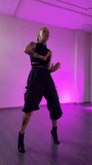 Dance Studio Practice Session Captured Over Hour Period