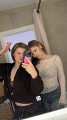 Young women capture selfies and daily moments in Kazan