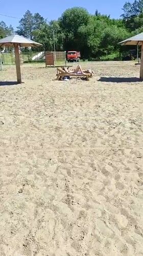 Morning recreation activities documented along Pavlodar riverfront