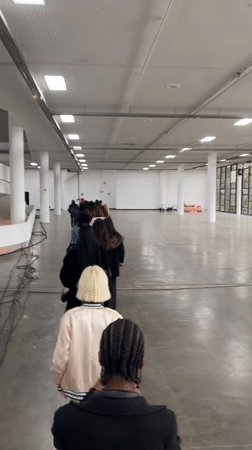 Person documents visit to São Paulo production facility