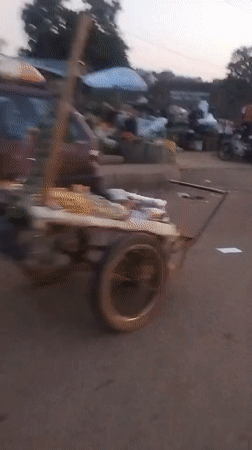 Evening market activity recorded in Kabong, Nigeria