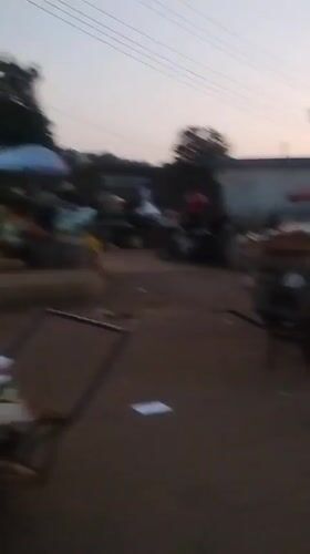 Evening market activity recorded in Kabong, Nigeria