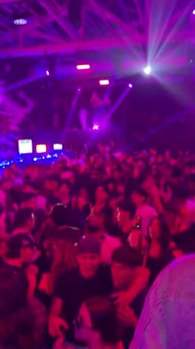 Mexico City nightclub buzzing with dancers under vibrant lights