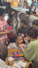 Children's festival brings entertainment to Russian shopping mall