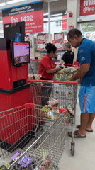 Late-night shopping continues at Patong Makro during rain shower