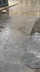 Woman documents rainy Moscow morning with street scenes, selfies