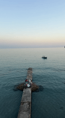 Sunset hours on the waterfront at Es Camp de Mar