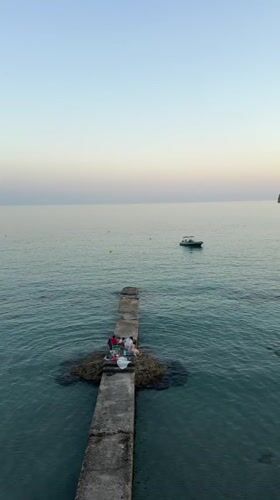Sunset hours on the waterfront at Es Camp de Mar