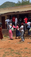Community gathering with dancing documented in Lokoja, Nigeria