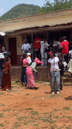 Community gathering with dancing documented in Lokoja, Nigeria