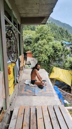 Morning life captured across Indian mountain villages