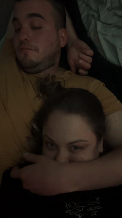 Intimate evening and crypto trading documented in Varna apartment