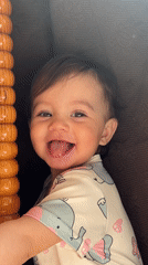 Baby's playful morning moments captured in Elena, Bulgaria