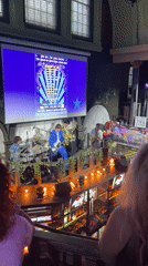 Live band performs at The Font bar in Brighton