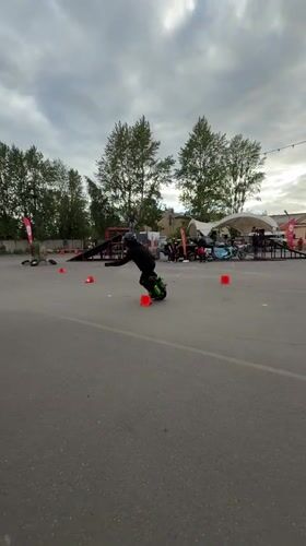 Saint Petersburg outdoor stunt and motorsport event, multiple disciplines