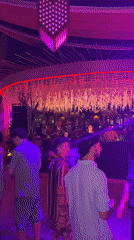 Nightlife scene captured at upscale North Kuta venue