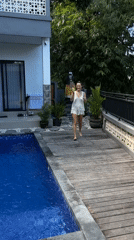Lazy villa morning in North Kuta — breakfast, pool, Balinese offering