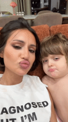 Mother and child captured in casual moments, Khimki Russia