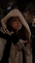 Woman in white hooded jacket observed in Buenos Aires