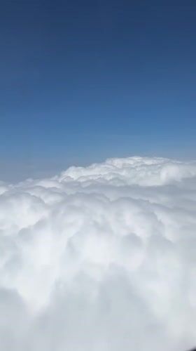 Morning scenes captured in Angeles: aerial clouds, street encounter