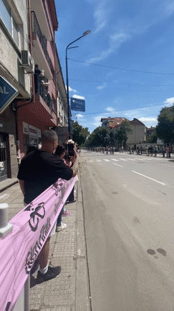 Cycling race draws crowds in Pazardzhik, Bulgaria