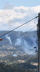 Smoke, explosive sound reported in Barcelos forest hills