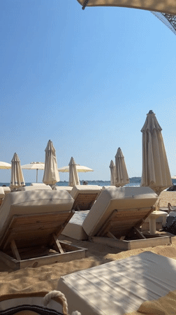 Lazy summer morning on a Sozopol beach