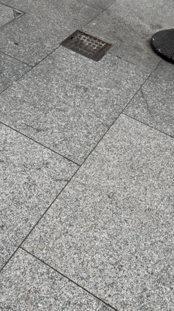 Morning street scene captured in London showing parked vehicle